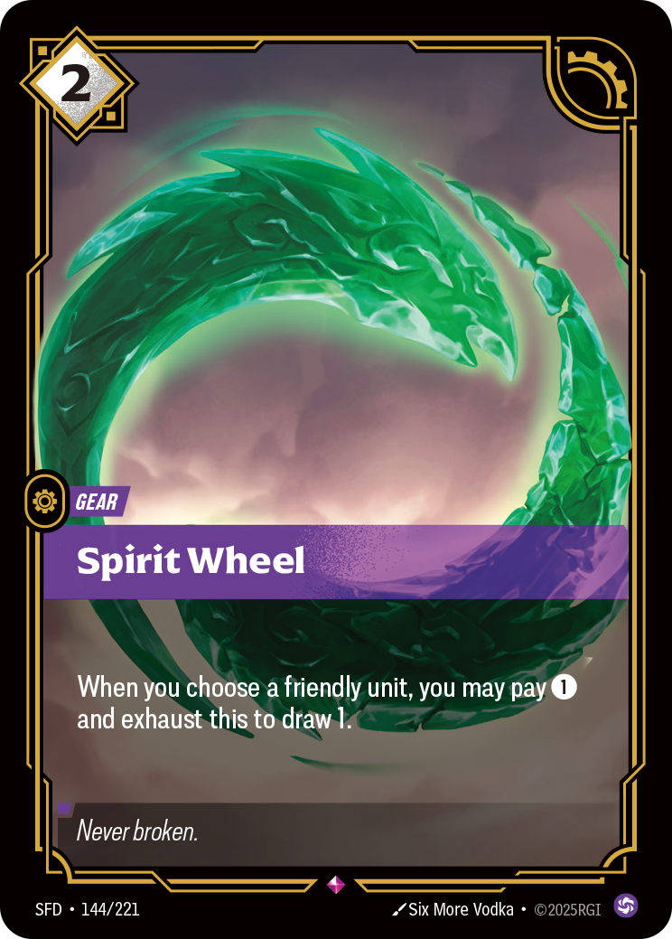 Riftbound Gear: Spirit Wheel