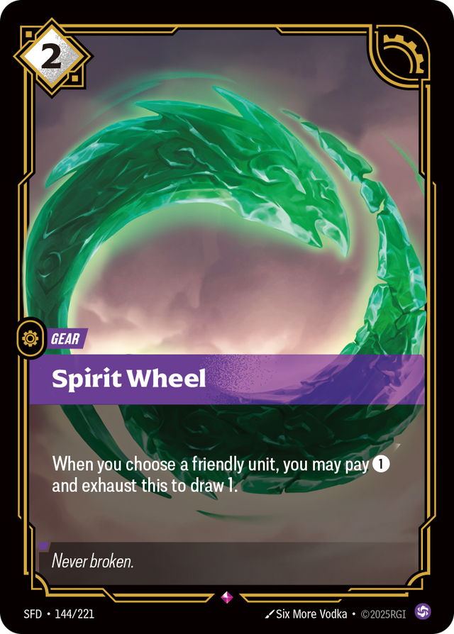 Riftbound Gear: Spirit Wheel