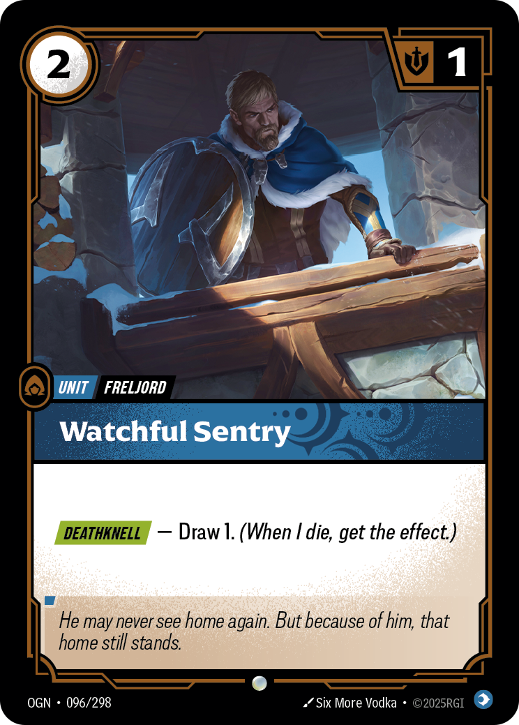 Riftbound Unit: Watchful Sentry