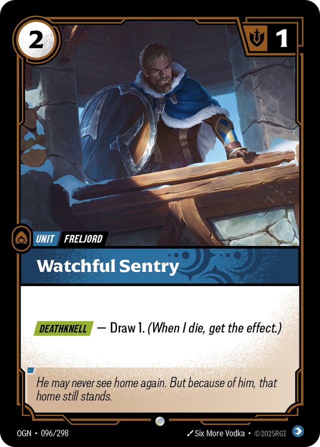 Riftbound Unit: Watchful Sentry