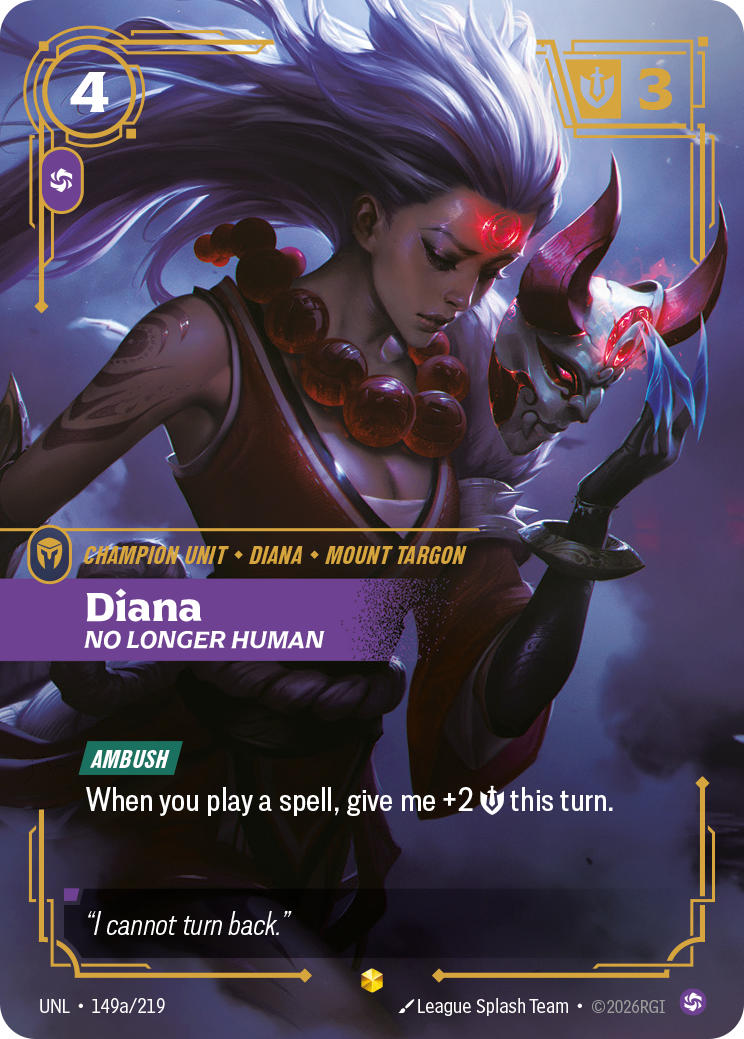 Riftbound Champion Unit: Diana