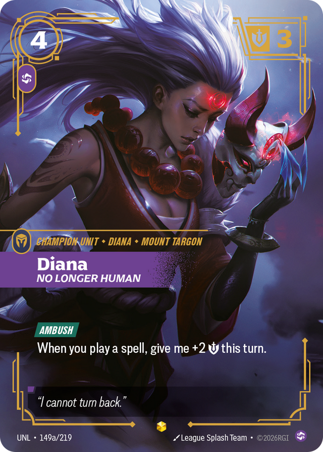Riftbound Champion Unit: Diana