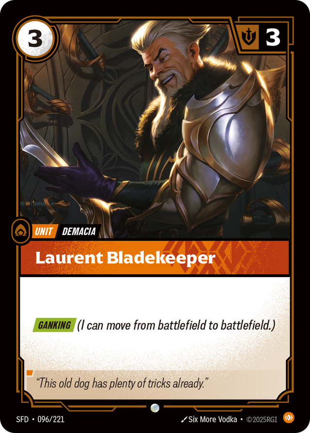 Riftbound Unit: Laurent Bladekeeper