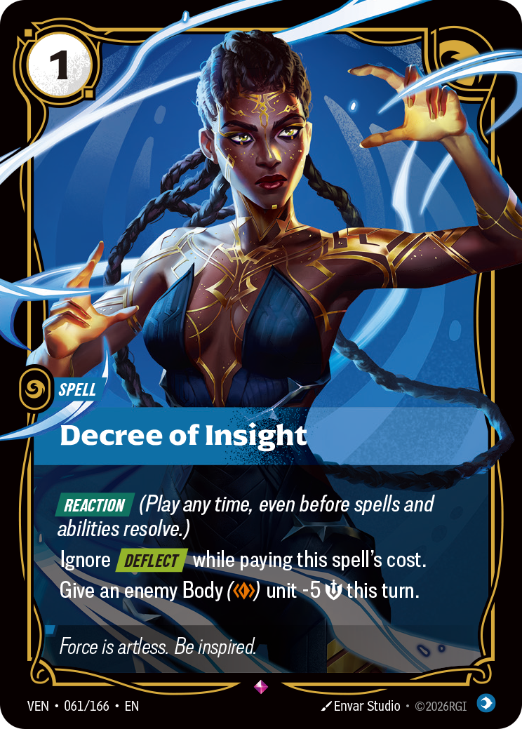 Riftbound Spell: Decree of Insight