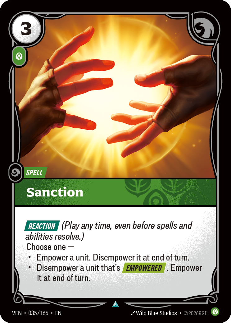 Riftbound Spell: Sanction