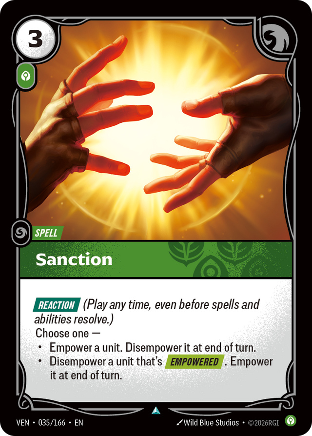 Riftbound Spell: Sanction