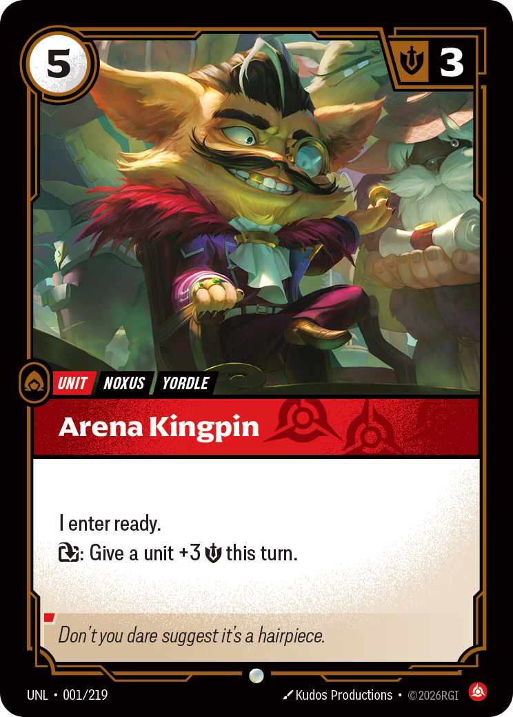 Riftbound Unit: Arena Kingpin