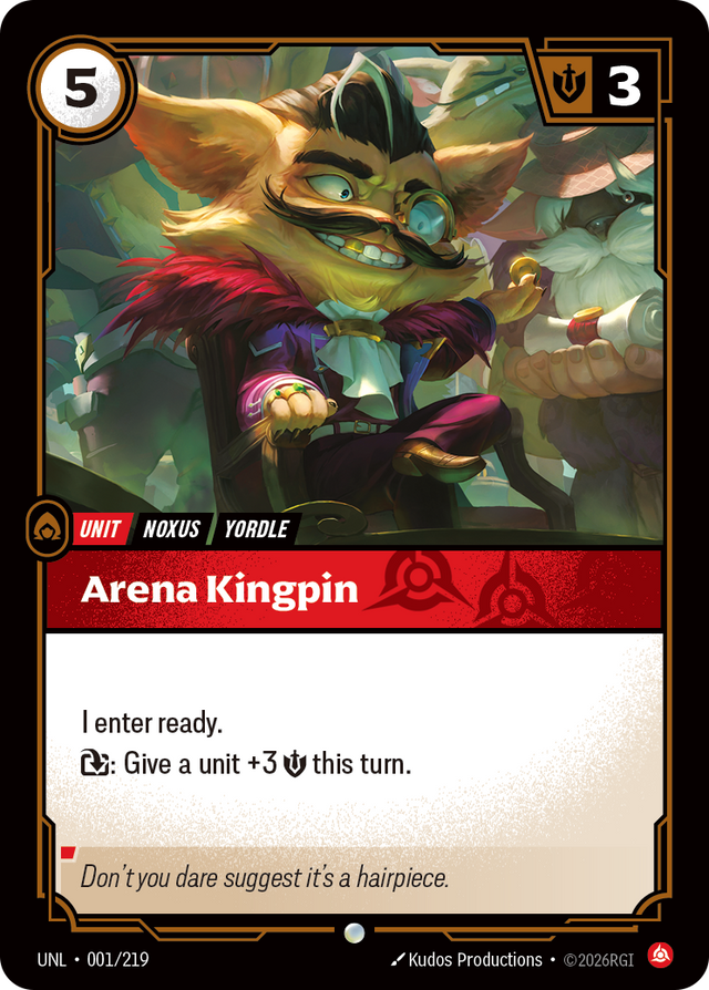 Riftbound Unit: Arena Kingpin