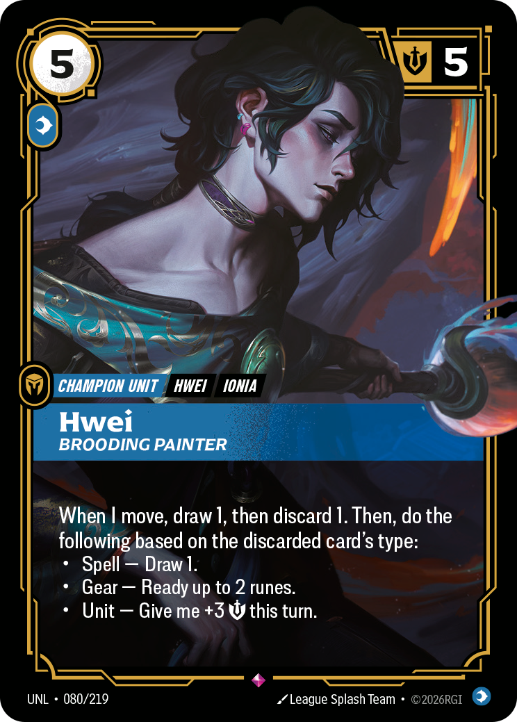 Riftbound Champion Unit: Hwei