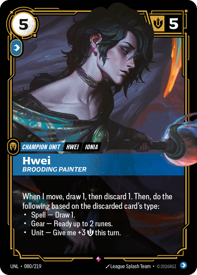 Riftbound Champion Unit: Hwei