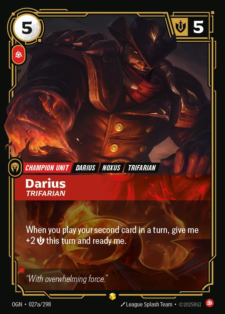 Riftbound Champion Unit: Darius
