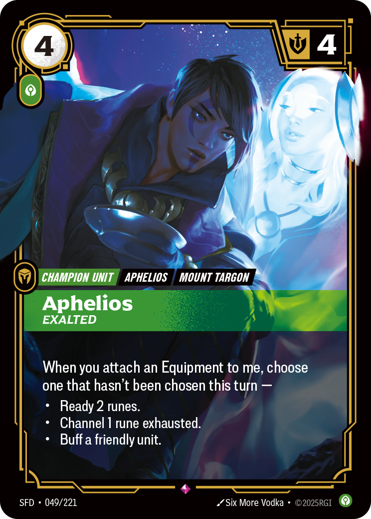 Riftbound Champion Unit: Aphelios