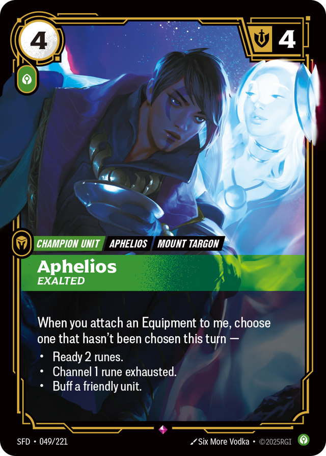 Riftbound Champion Unit: Aphelios