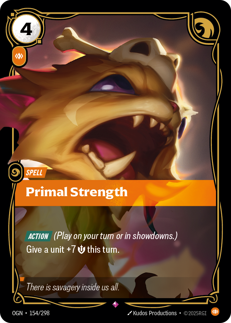 Riftbound Spell: Primal Strength