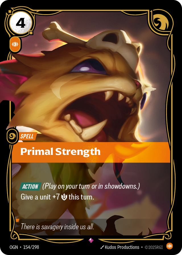 Riftbound Spell: Primal Strength