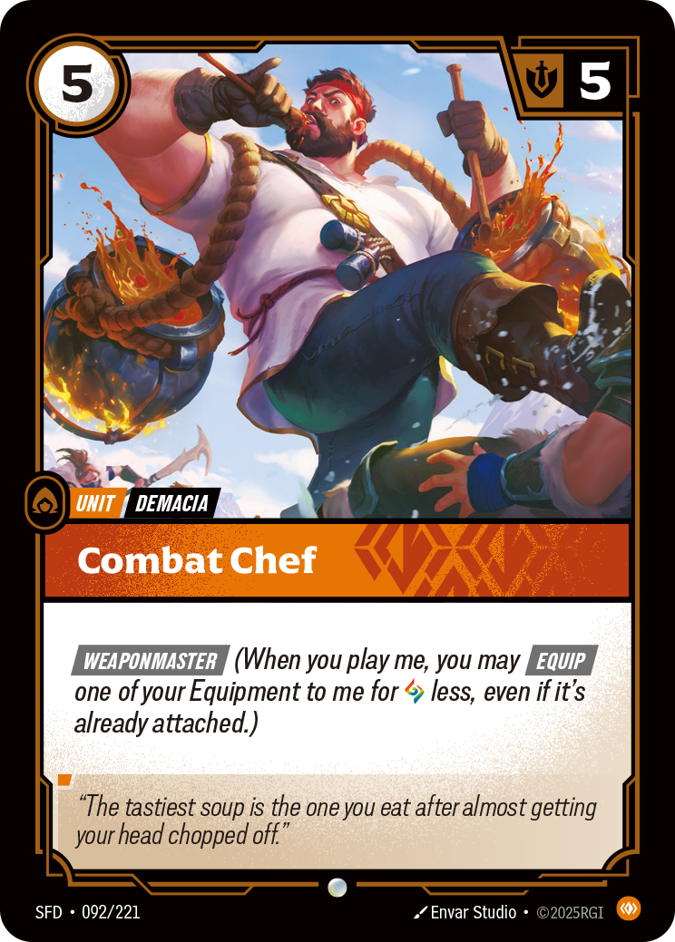 Riftbound Unit: Combat Chef