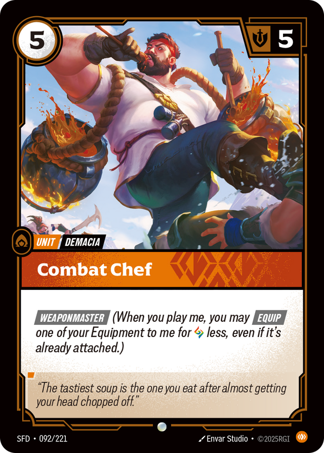 Riftbound Unit: Combat Chef