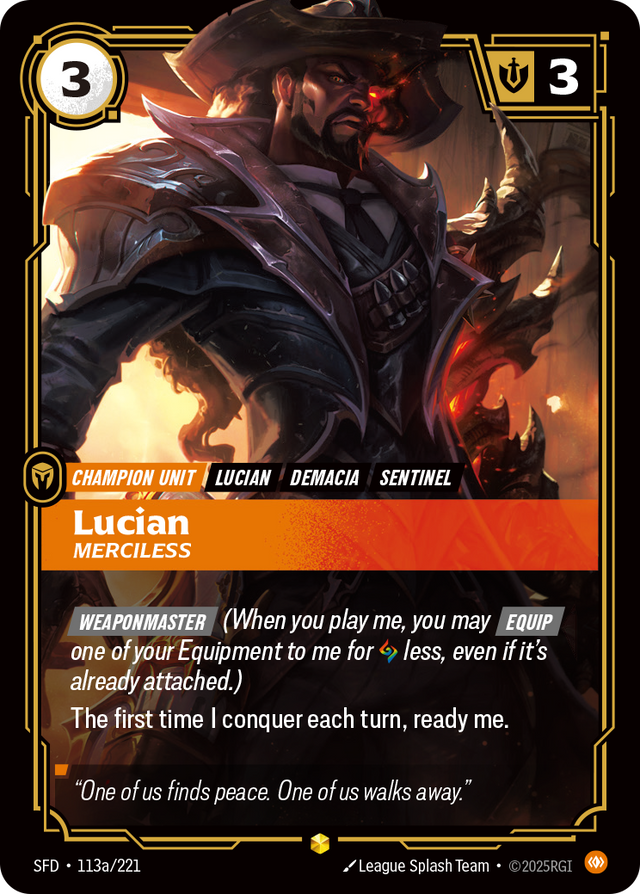 Riftbound Champion Unit: Lucian