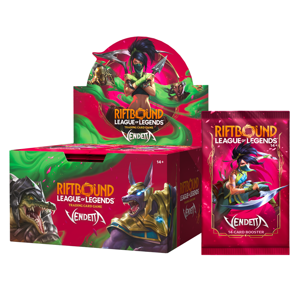 Riftbound Vendetta Booster Display (24 packs)