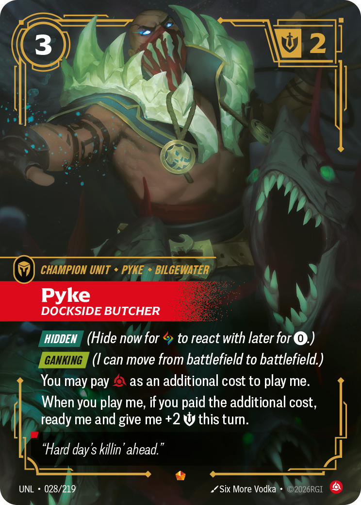 Riftbound Champion Unit: Pyke