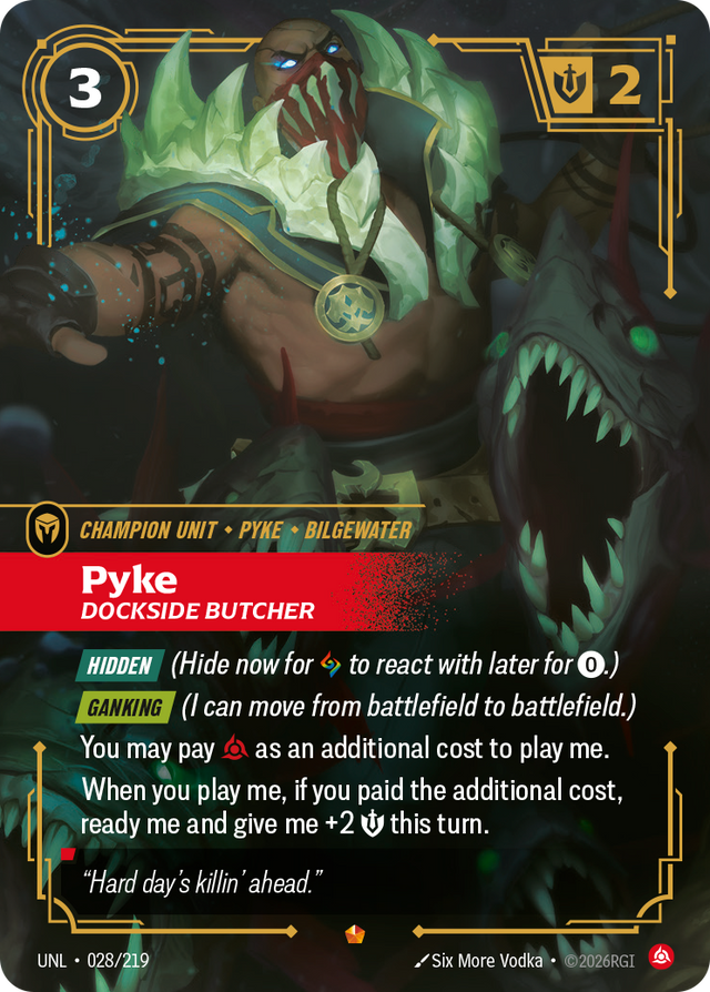 Riftbound Champion Unit: Pyke