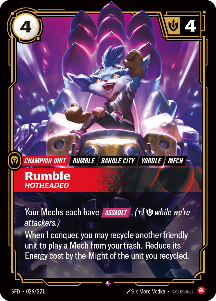 Riftbound Champion Unit: Rumble