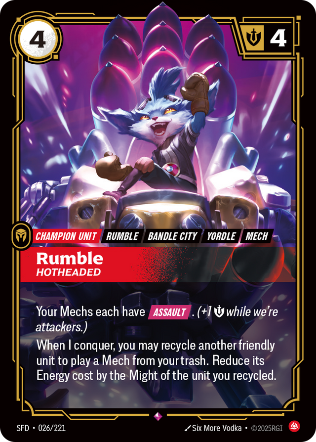 Riftbound Champion Unit: Rumble
