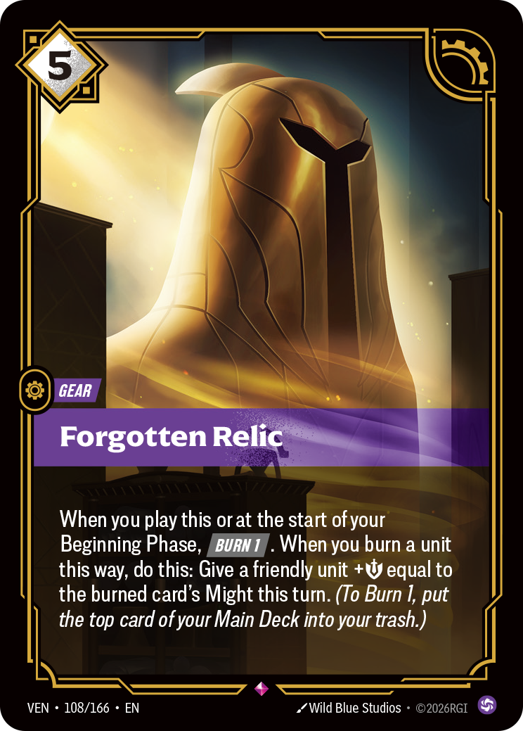 Riftbound Gear: Forgotten Relic