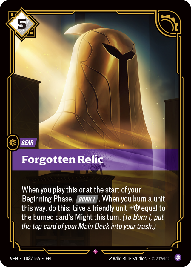 Riftbound Gear: Forgotten Relic