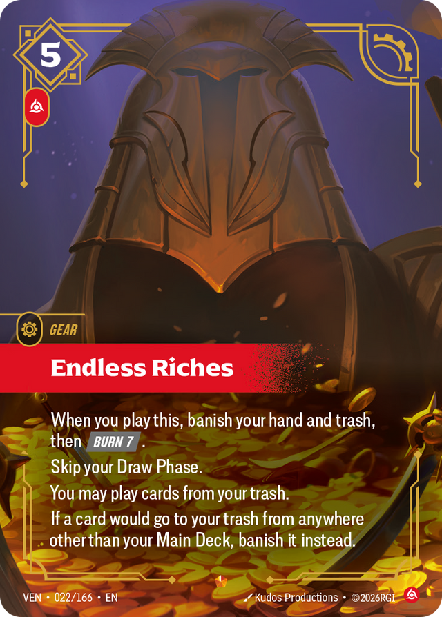 Riftbound Gear: Endless Riches