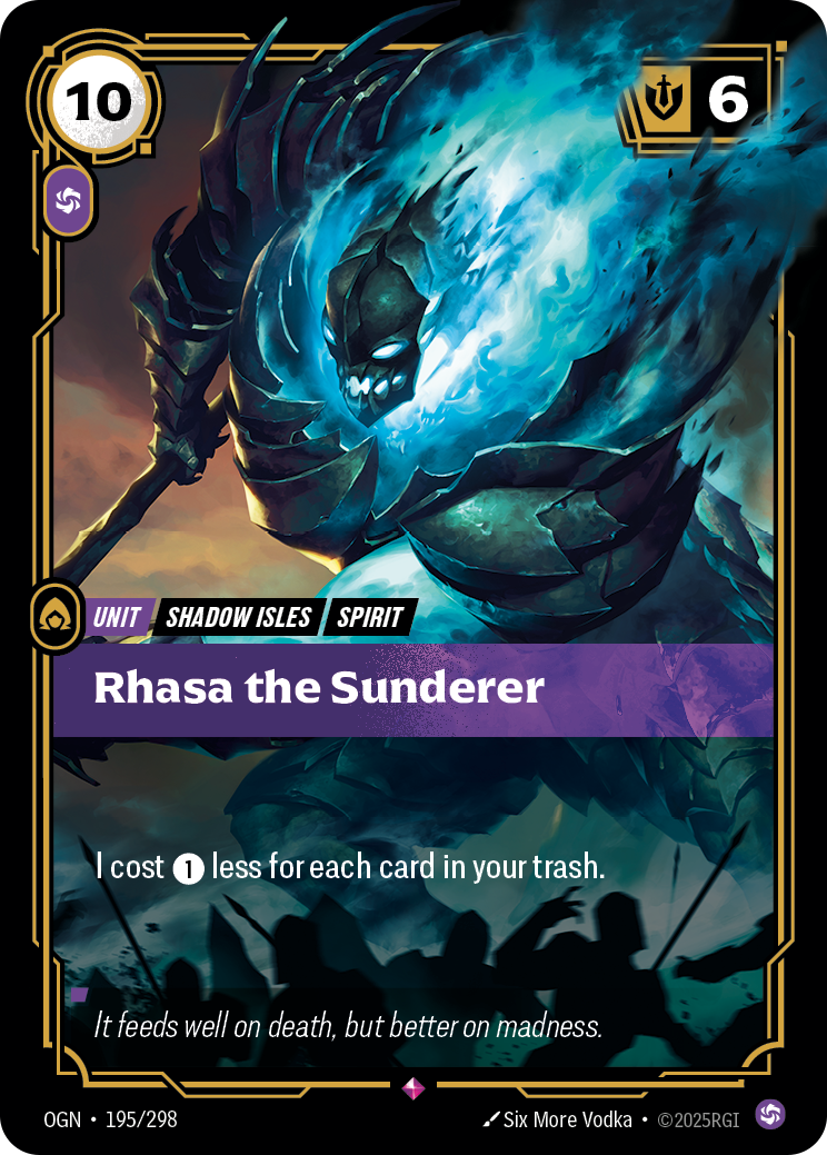 Riftbound Unit: Rhasa the Sunderer