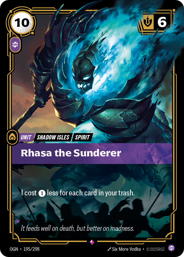 Riftbound Unit: Rhasa the Sunderer