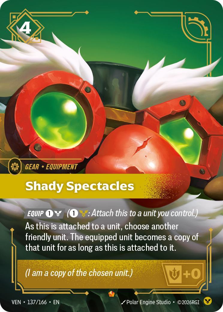Riftbound Gear: Shady Spectacles