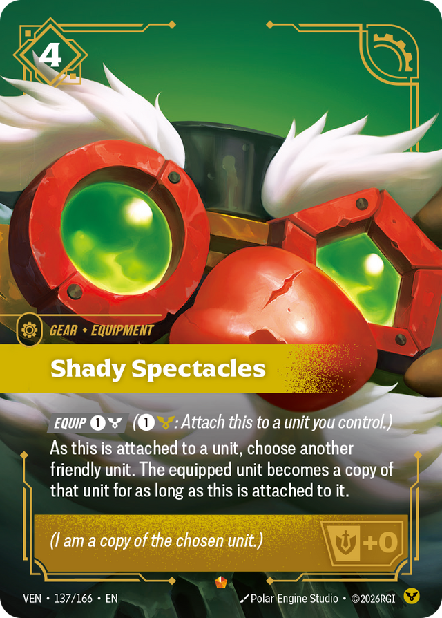 Riftbound Gear: Shady Spectacles