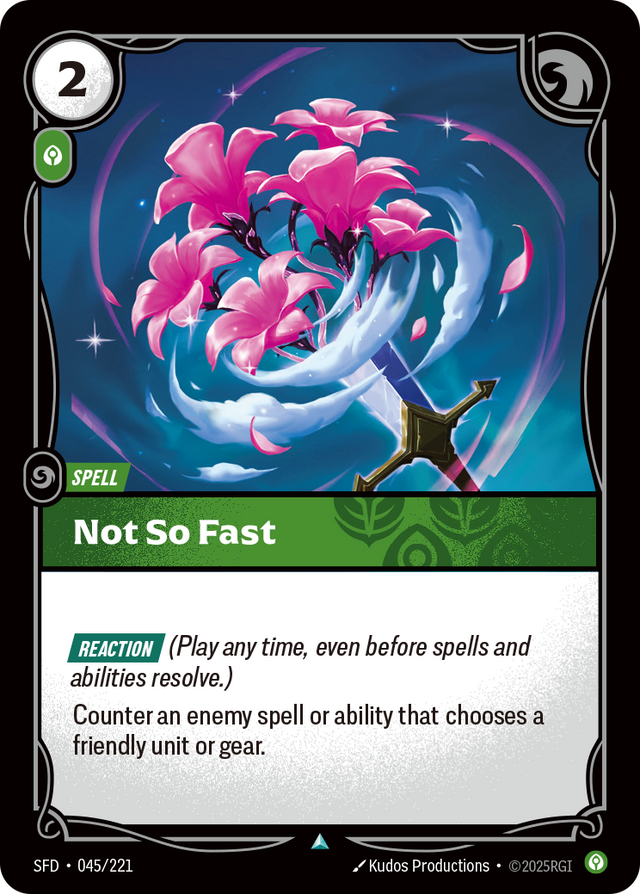 Riftbound Spell: Not So Fast