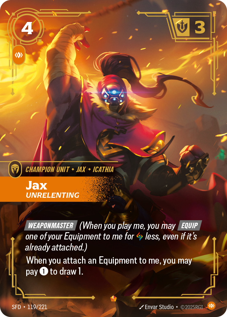 Riftbound Champion Unit: Jax
