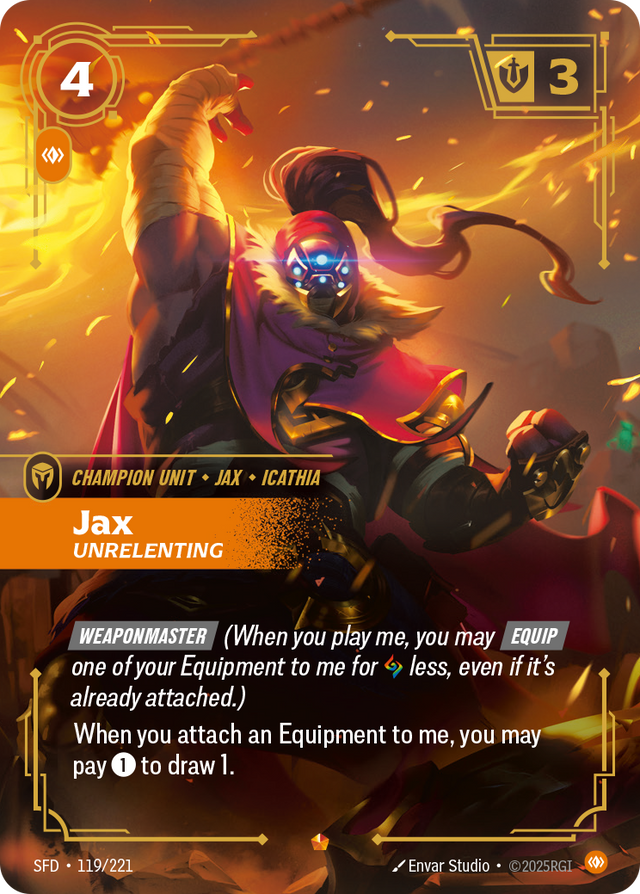 Riftbound Champion Unit: Jax