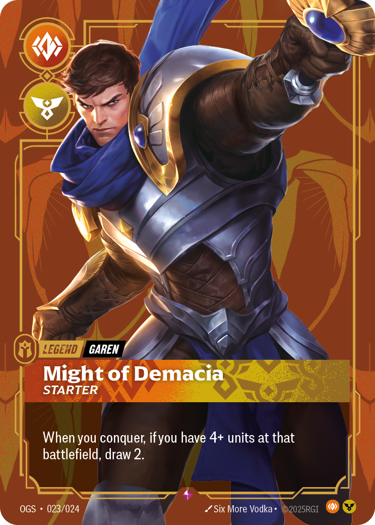 Riftbound Legend: Might of Demacia