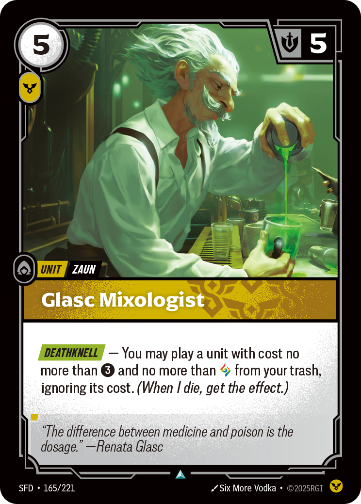 Riftbound Unit: Glasc Mixologist