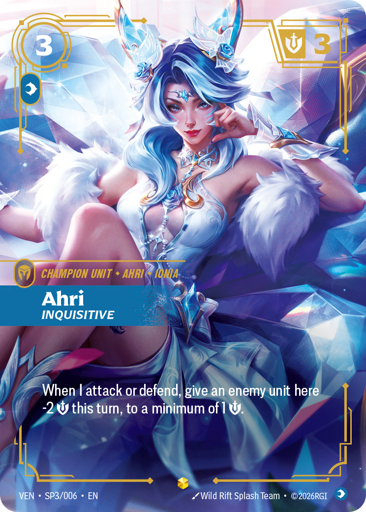 Riftbound Champion Unit: Ahri