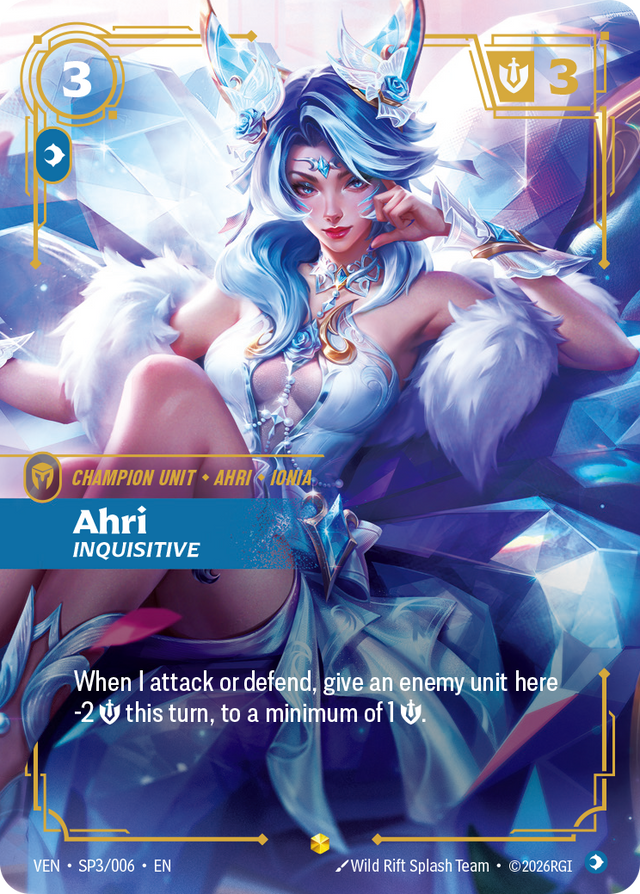 Riftbound Champion Unit: Ahri