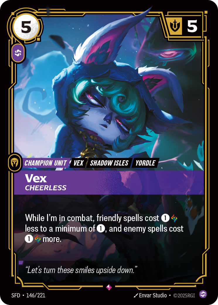 Riftbound Champion Unit: Vex