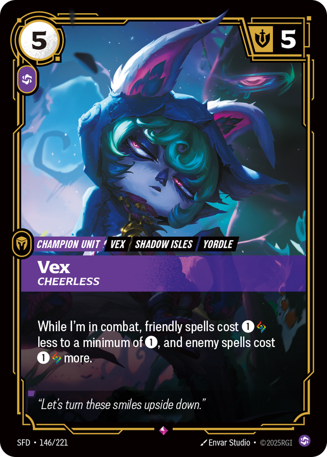 Riftbound Champion Unit: Vex