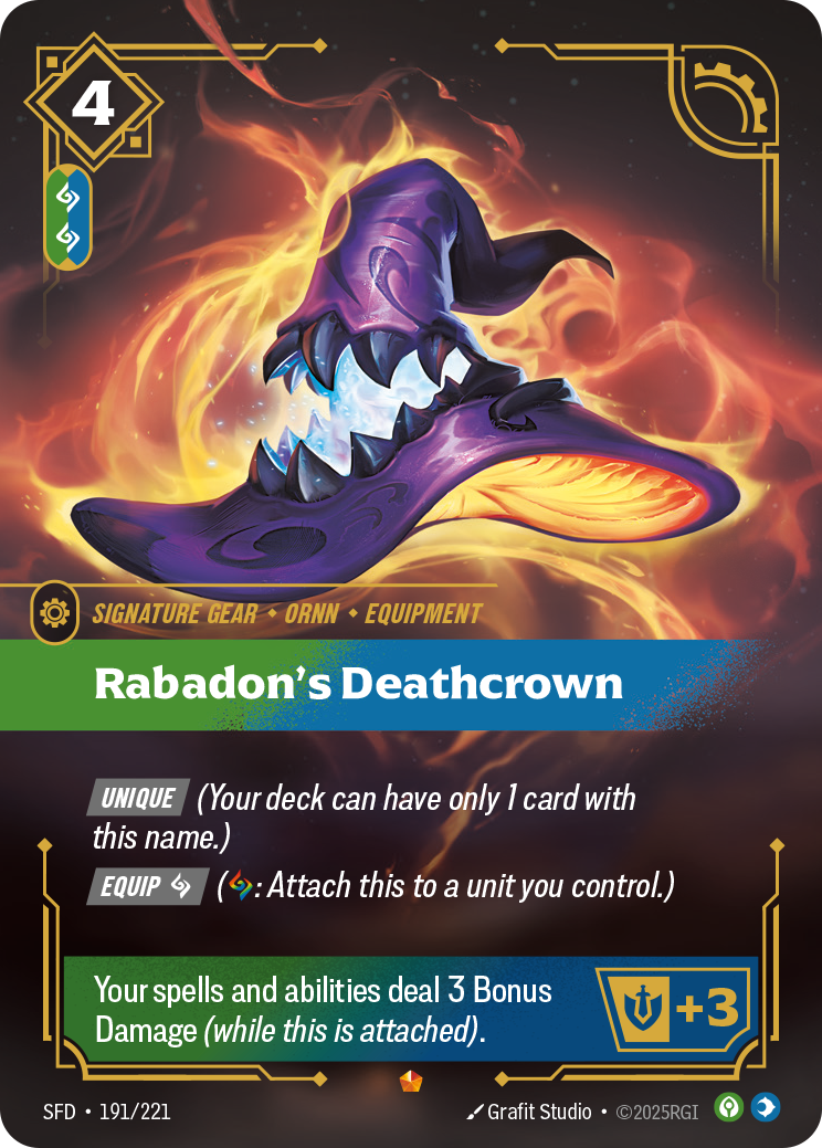 Riftbound Gear: Rabadon's Deathcrown