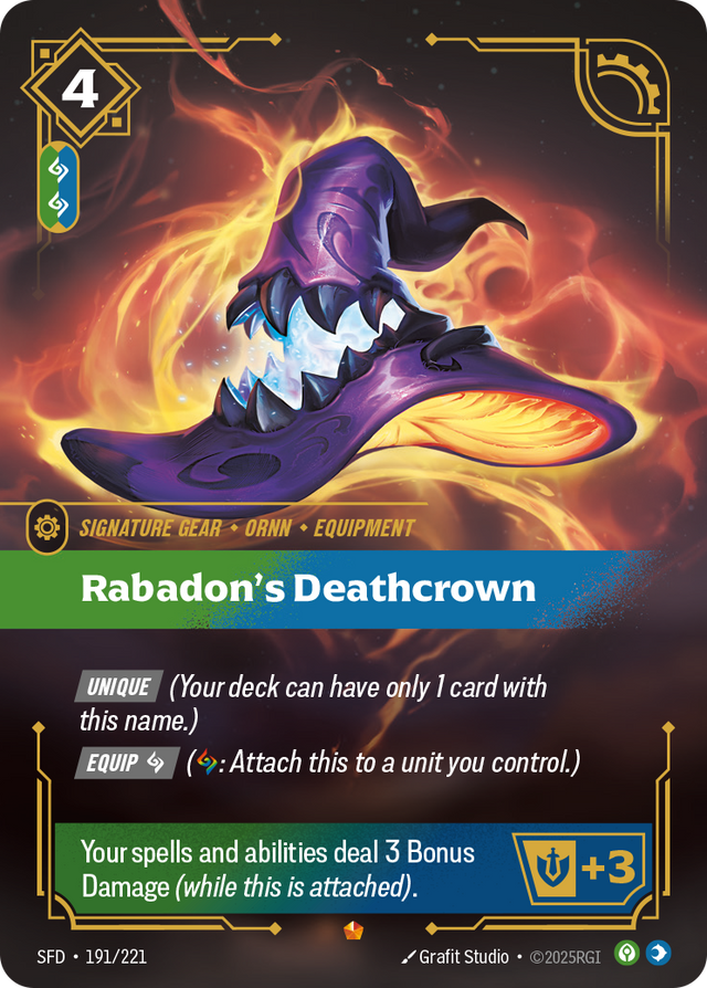 Riftbound Gear: Rabadon's Deathcrown