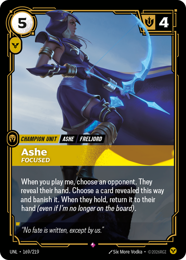 Riftbound Champion Unit: Ashe