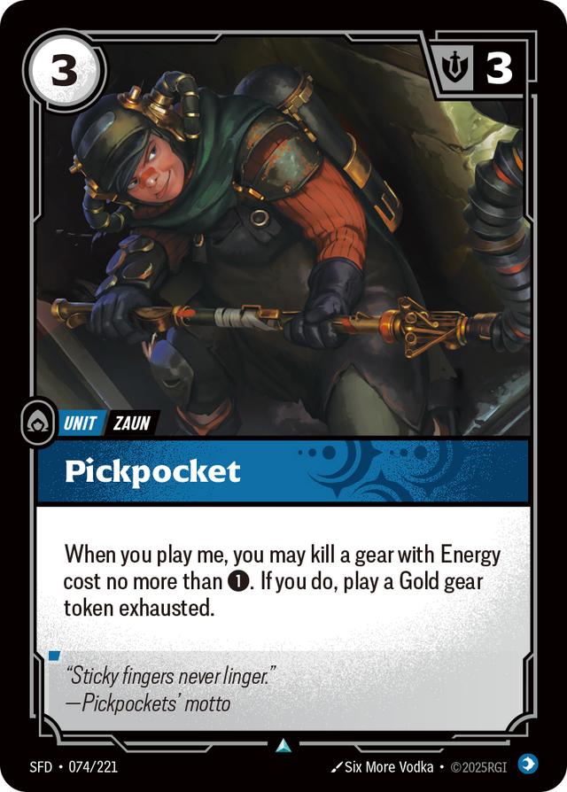 Riftbound Unit: Pickpocket