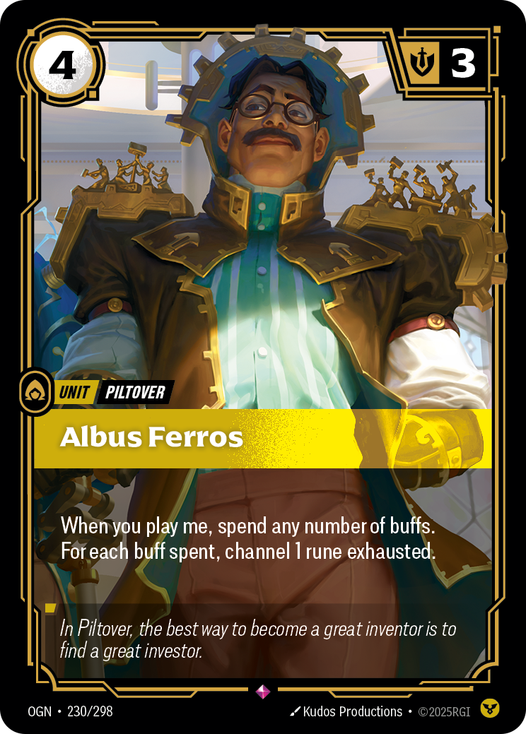 Riftbound Unit: Albus Ferros