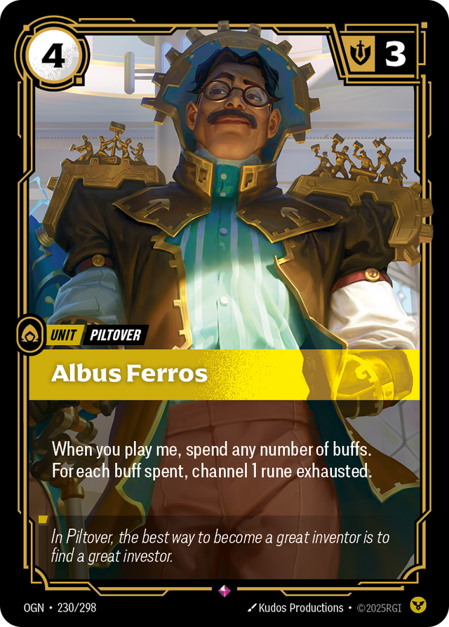 Riftbound Unit: Albus Ferros