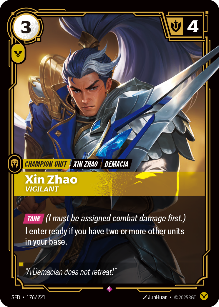 Riftbound Champion Unit: Xin Zhao